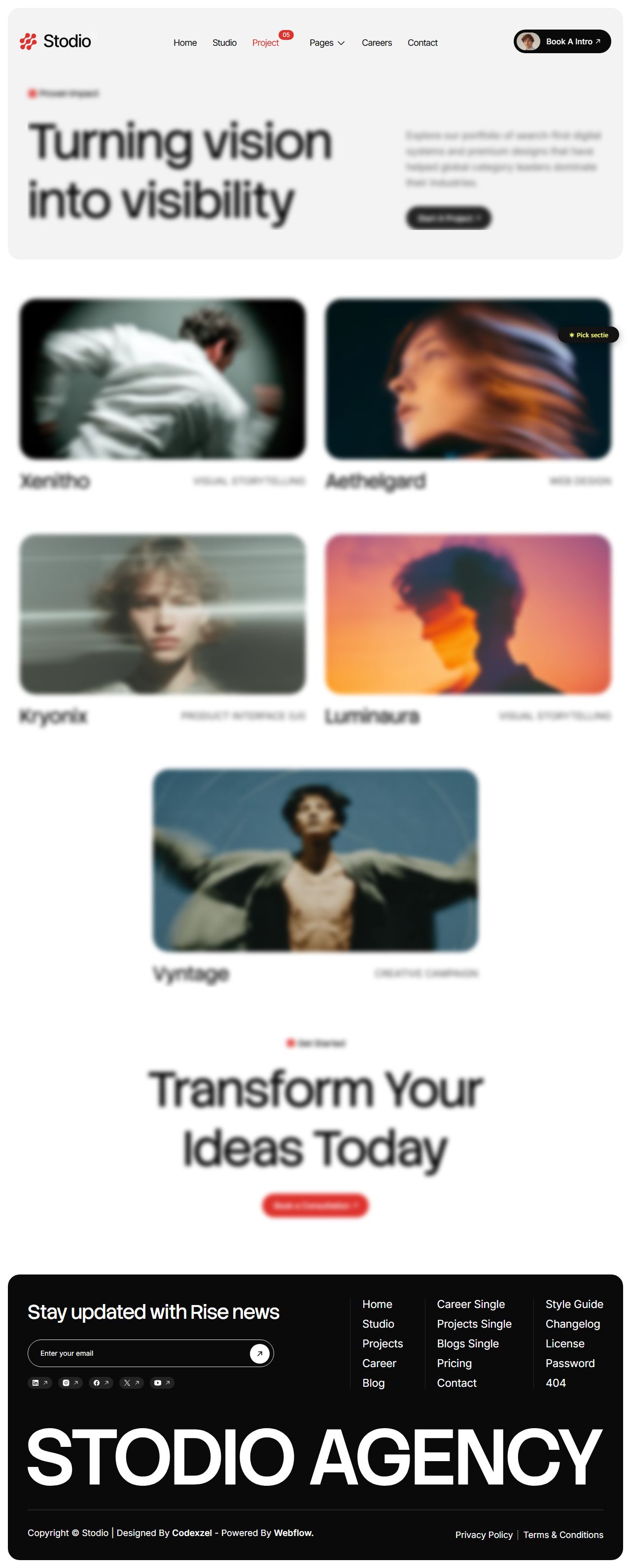 Stodio — Projects